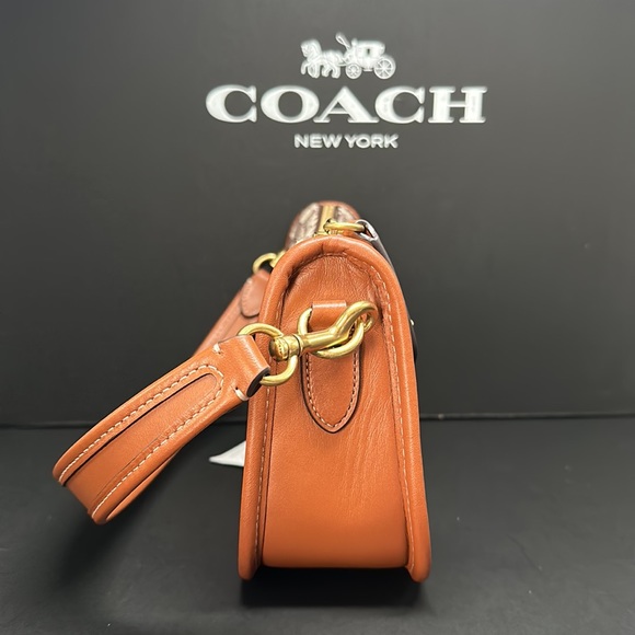 NWT Coach Disney X Coach Swinger Bag In Signature Textile Jacquard Mickey Mouse - Picture 10 of 15